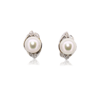 Orecchini Salvini Donna in Oro bianco Diamante 0.08 Ct AOP34704 - AOP34704